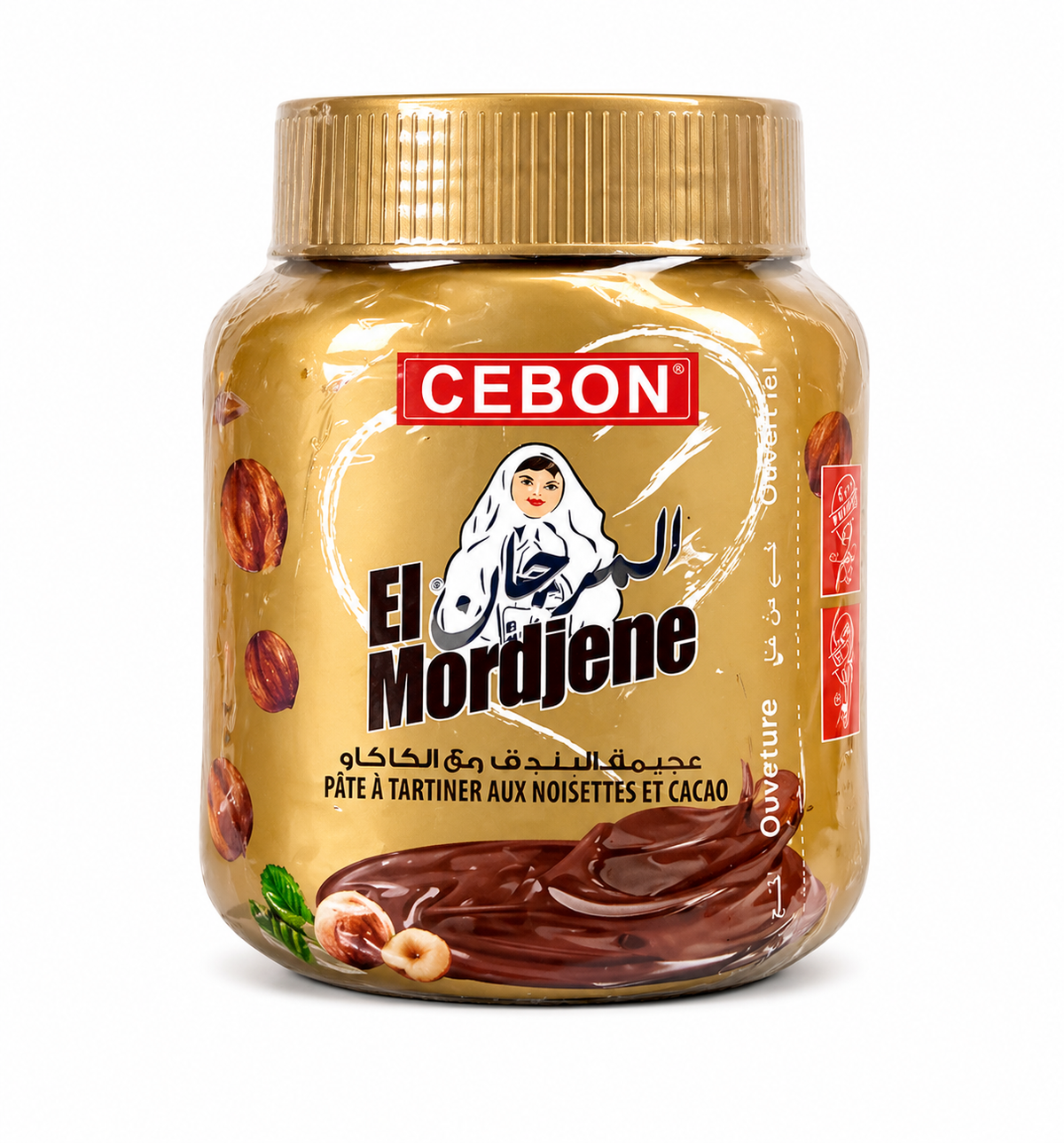 El Mordjene Haselnusscreme 350g - verschiedene Sorten