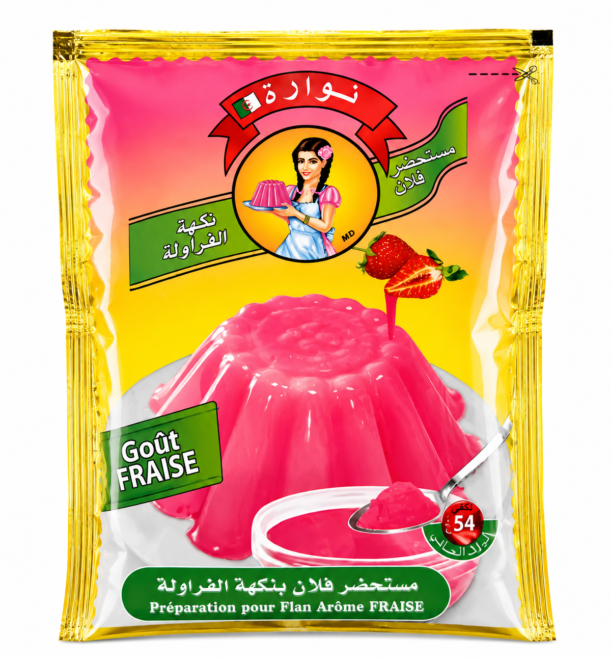 Nouara Flan - verschiedene Sorten