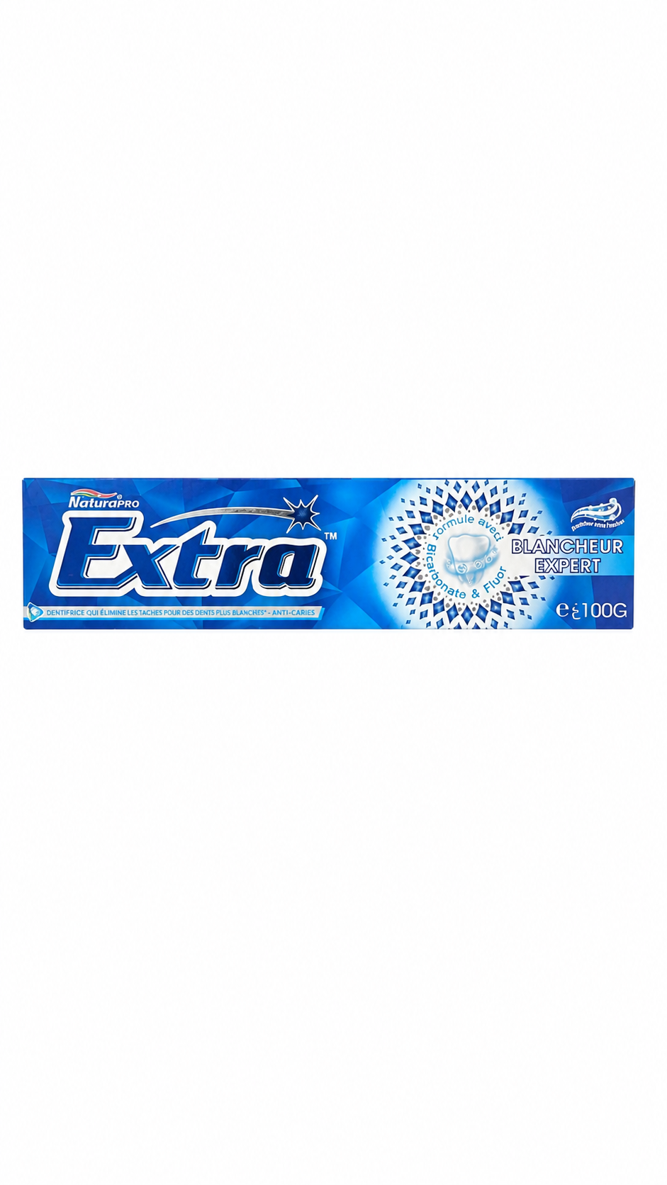 Extra Zahnpasta - verschiedene Sorten