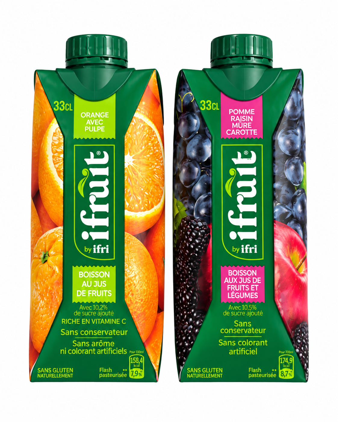 Ifruit 33cl - verschiedene Sorten