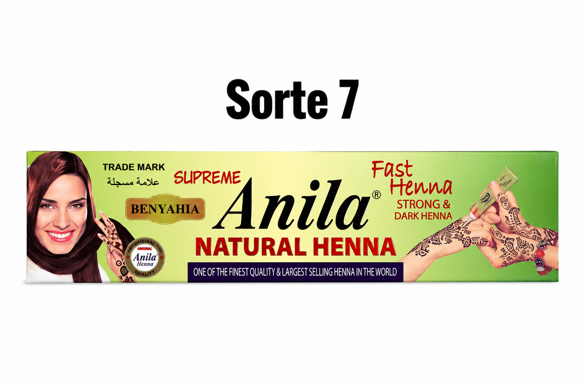Henna Paste - verschiedene Sorten
