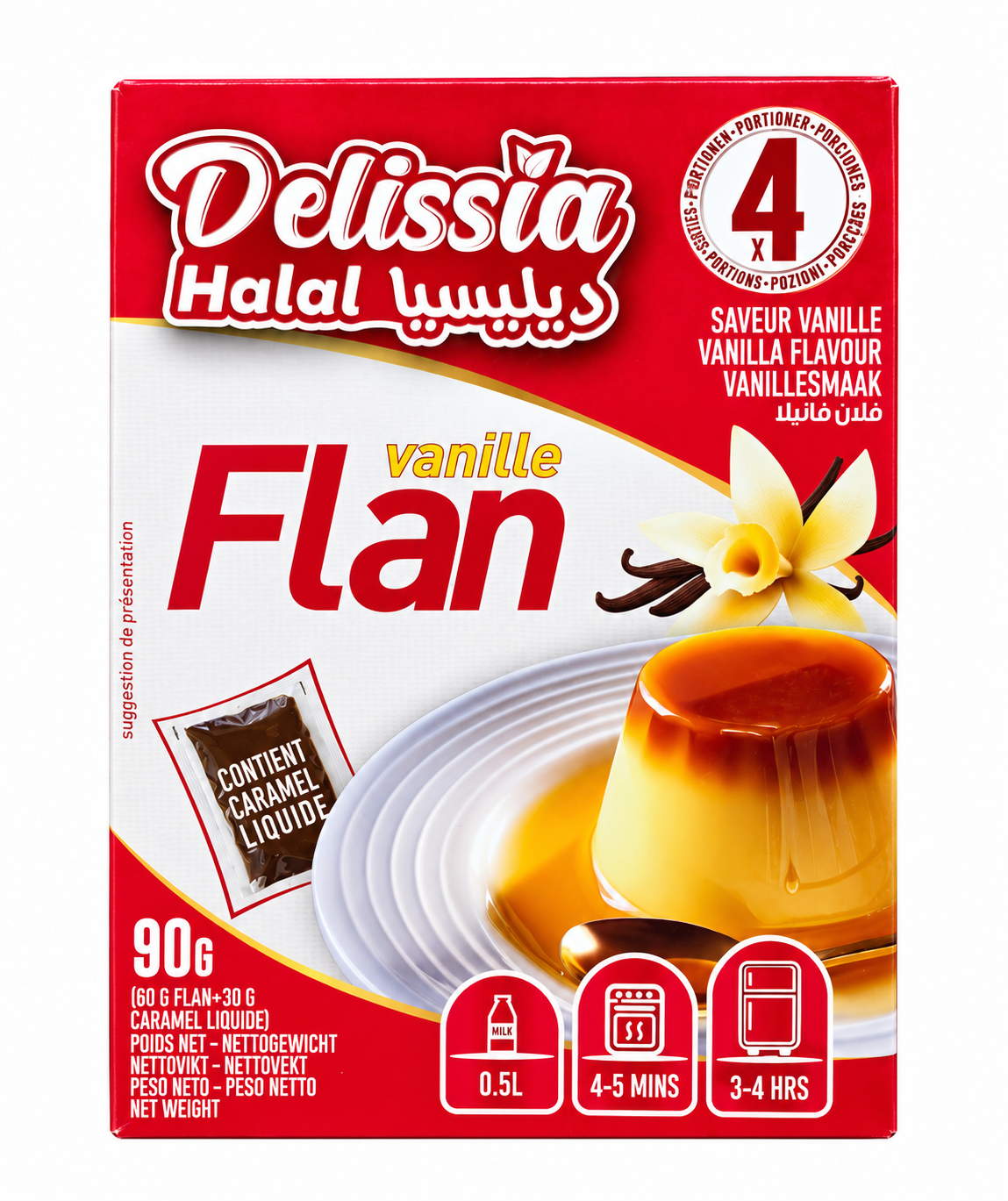 Delissia Flan Vanille
