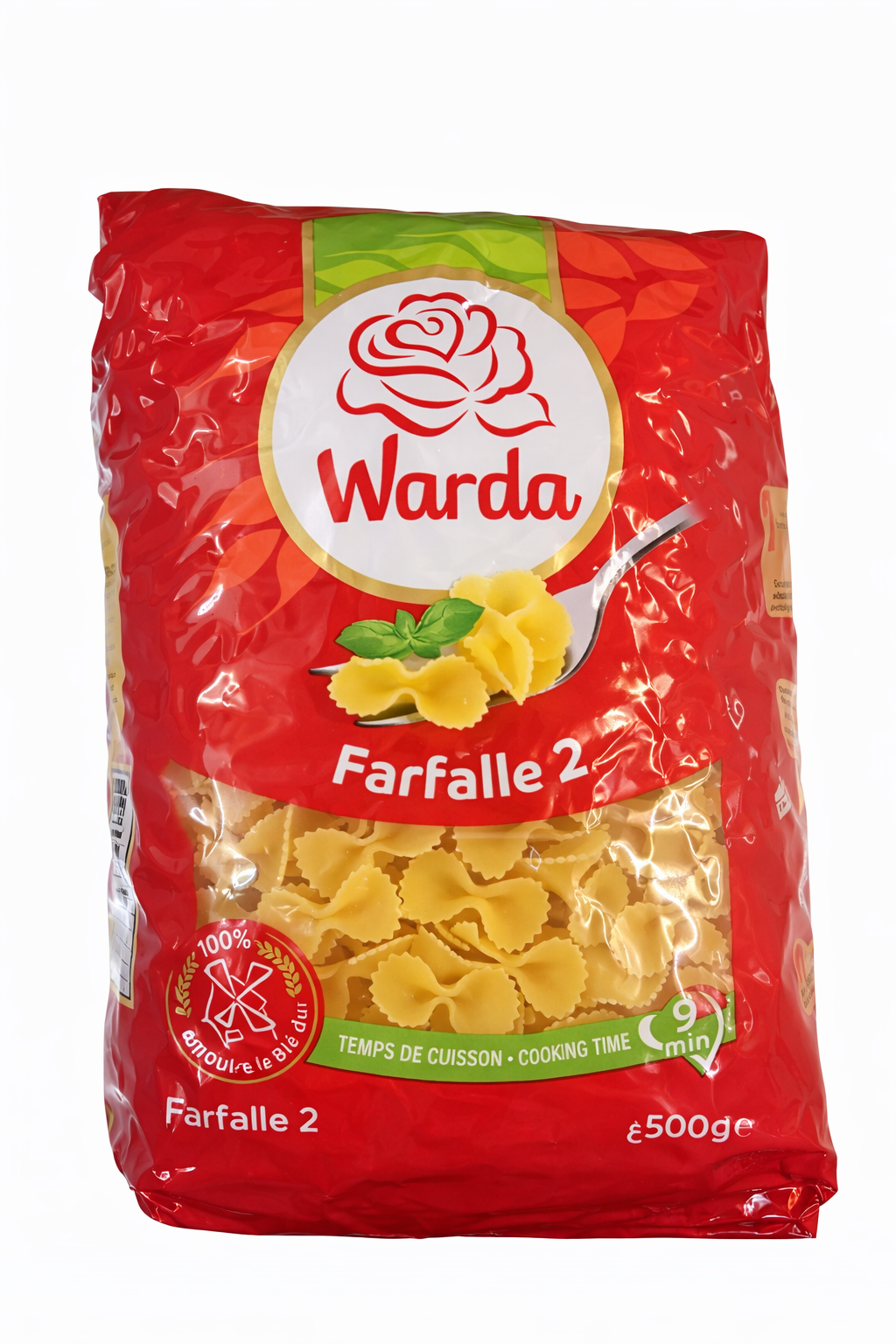 Warda Nudeln - verschiedene Sorten