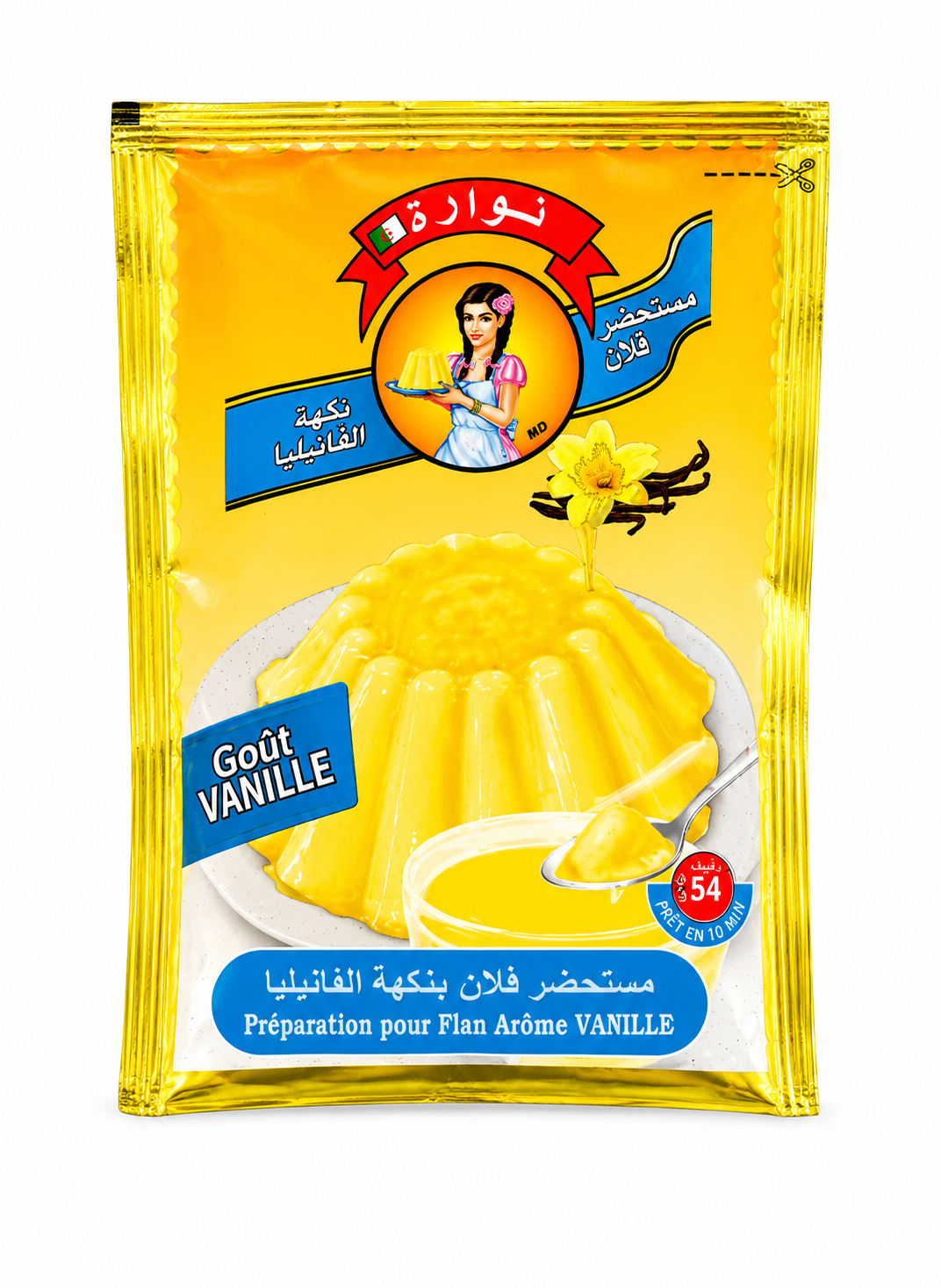 Nouara Flan - verschiedene Sorten