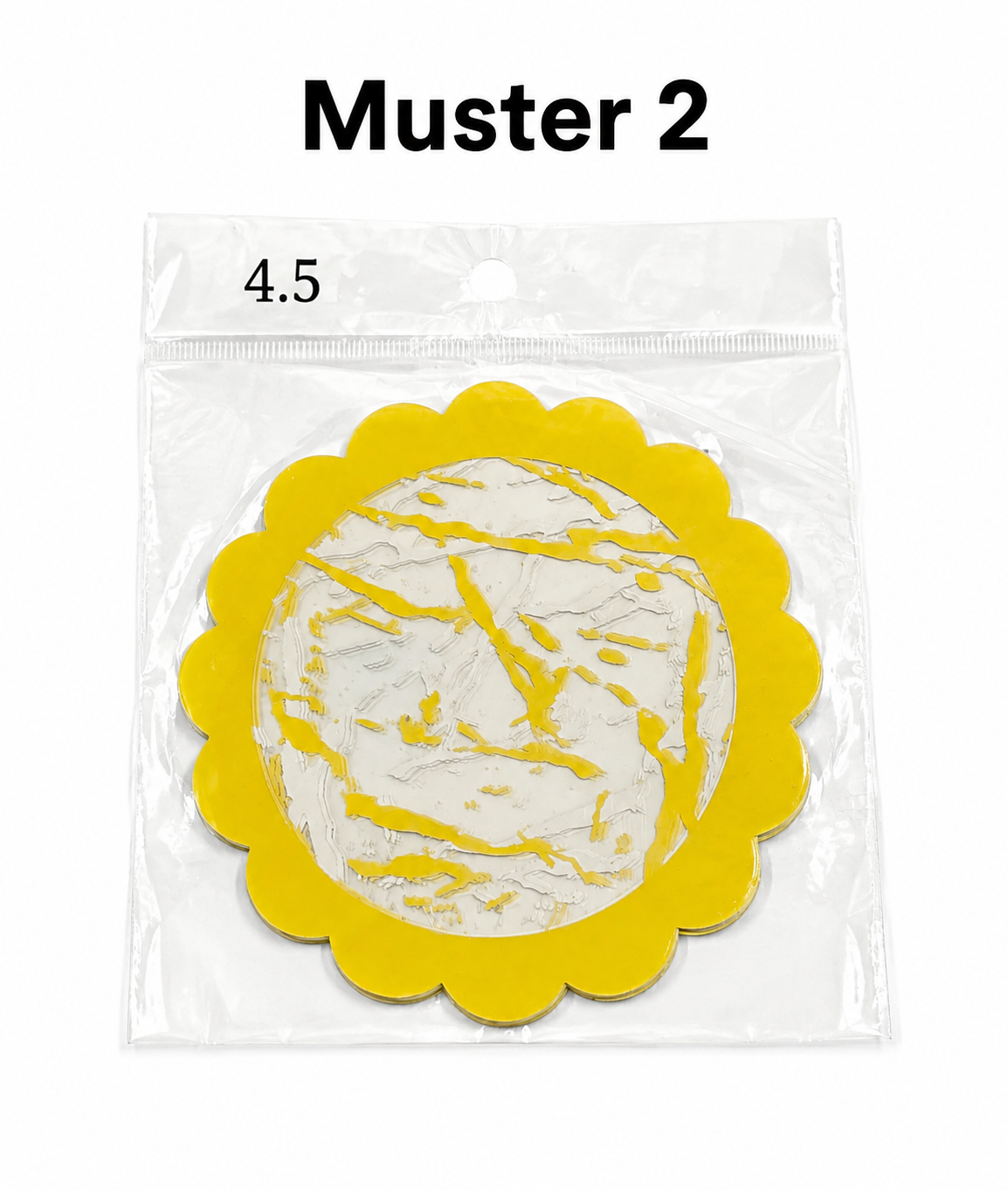Keks Dekoration Größe 4.5 - verschiedene Muster