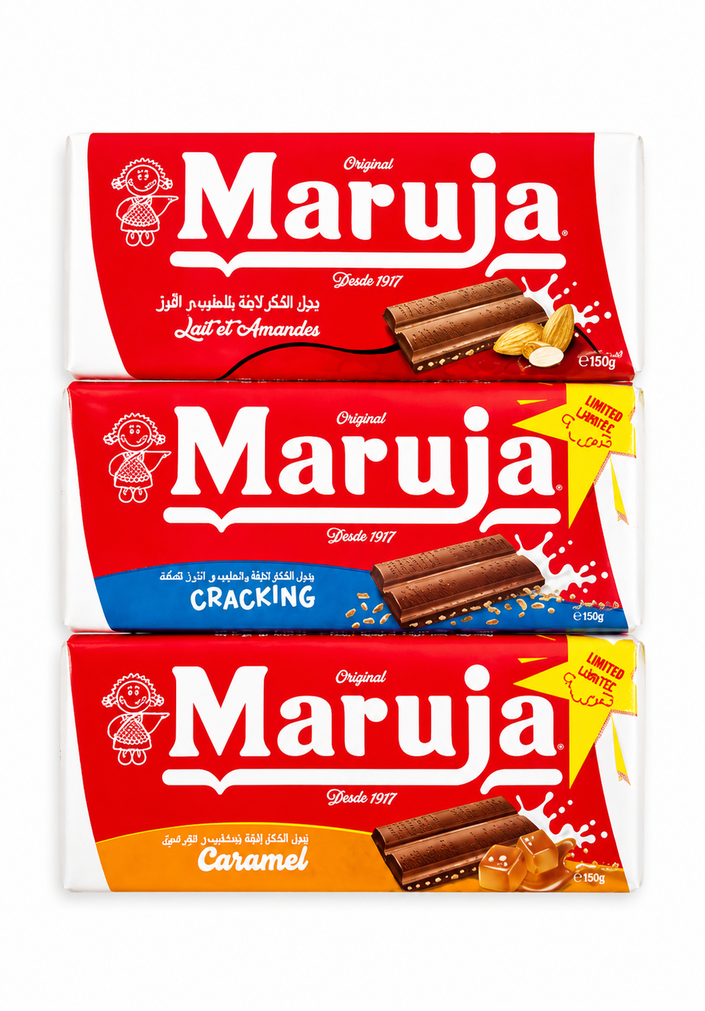 Maruja Schokolade - verschiedene Sorten