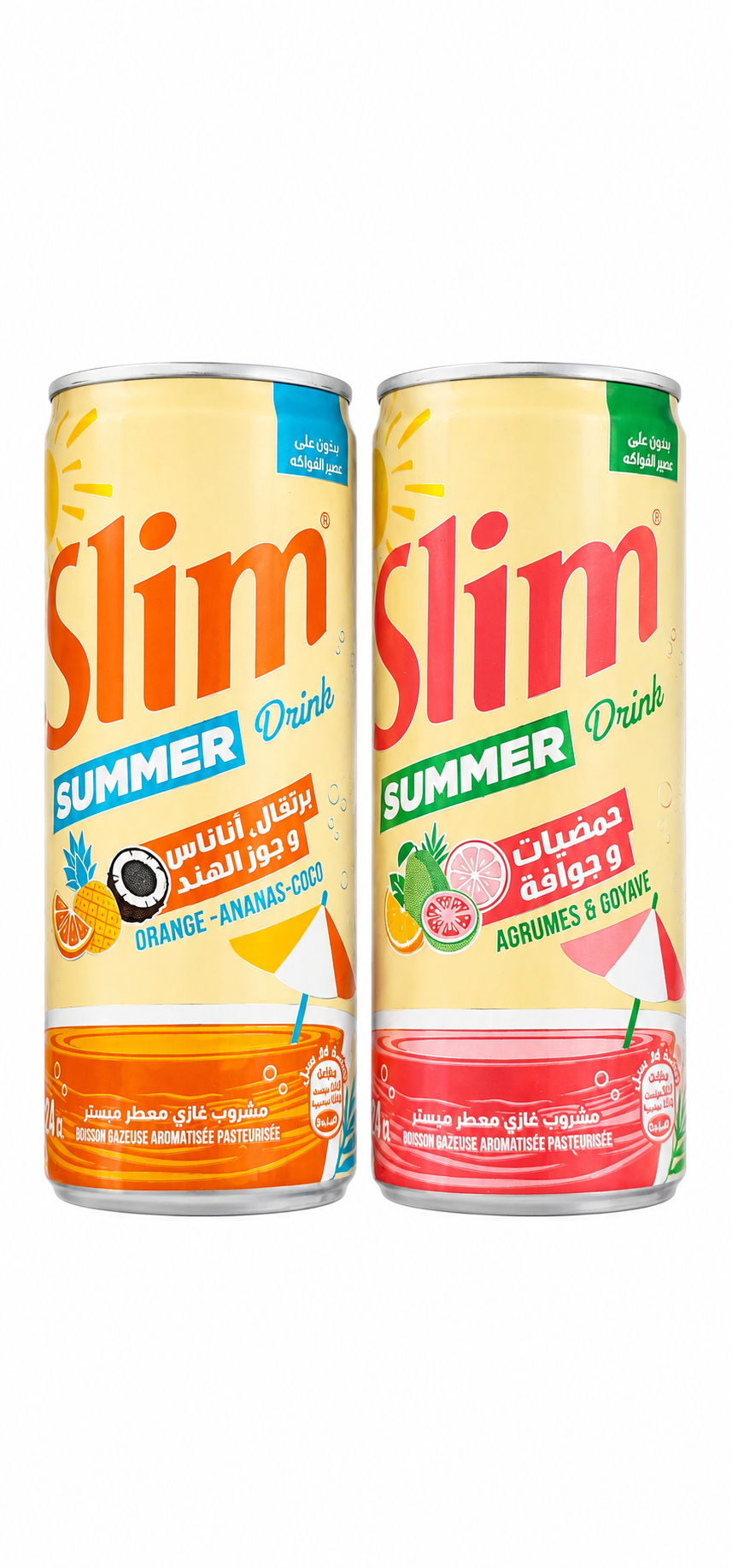 Slim Sommer Edition Dose - verschiedene Sorten