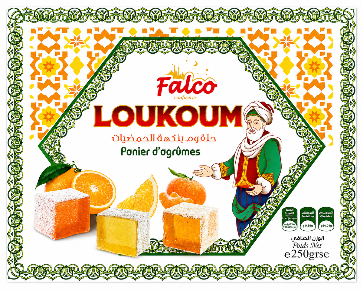 Halawa Lokum 250g - verschiedene Sorten