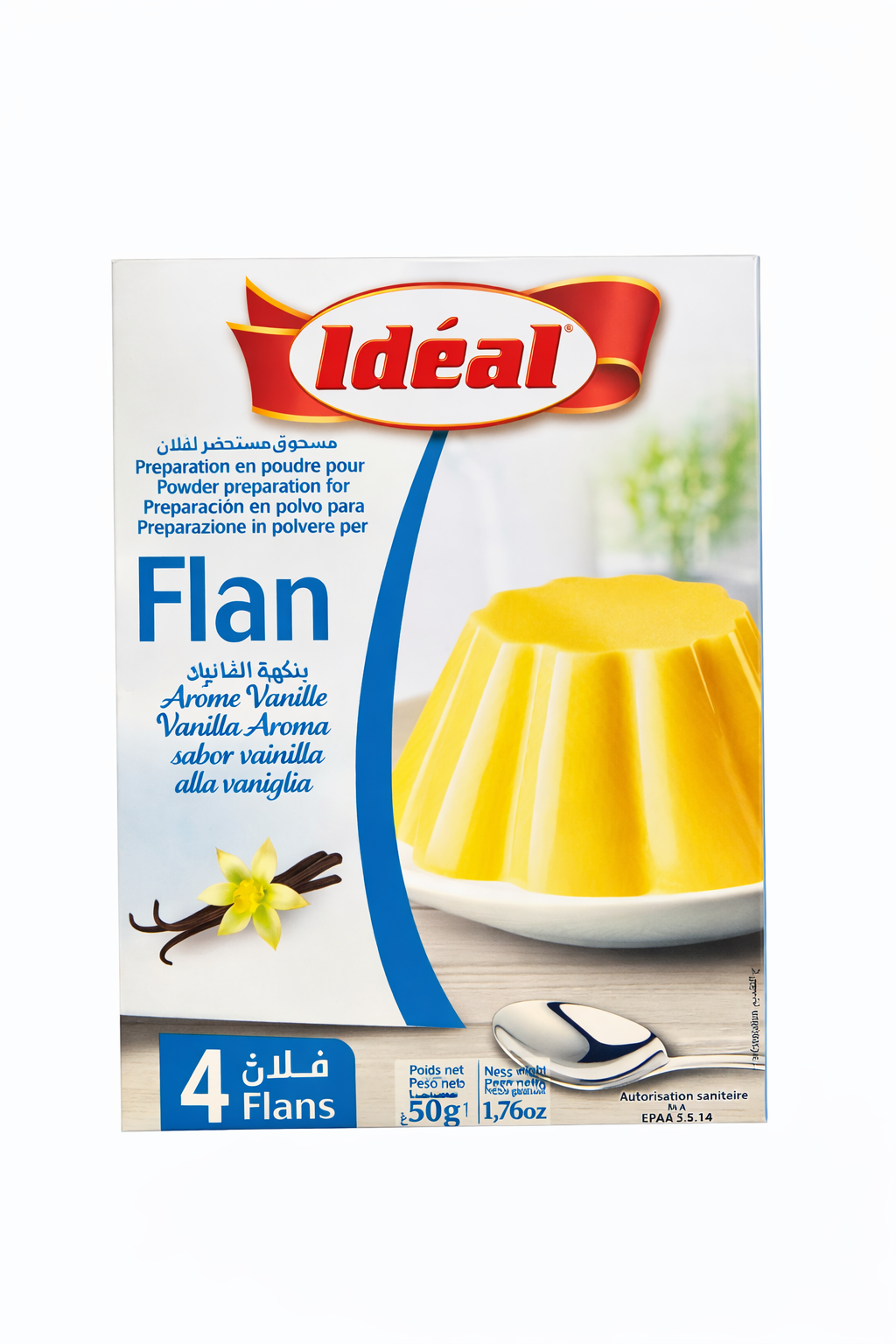 Ideal Flan - verschiedene Sorten