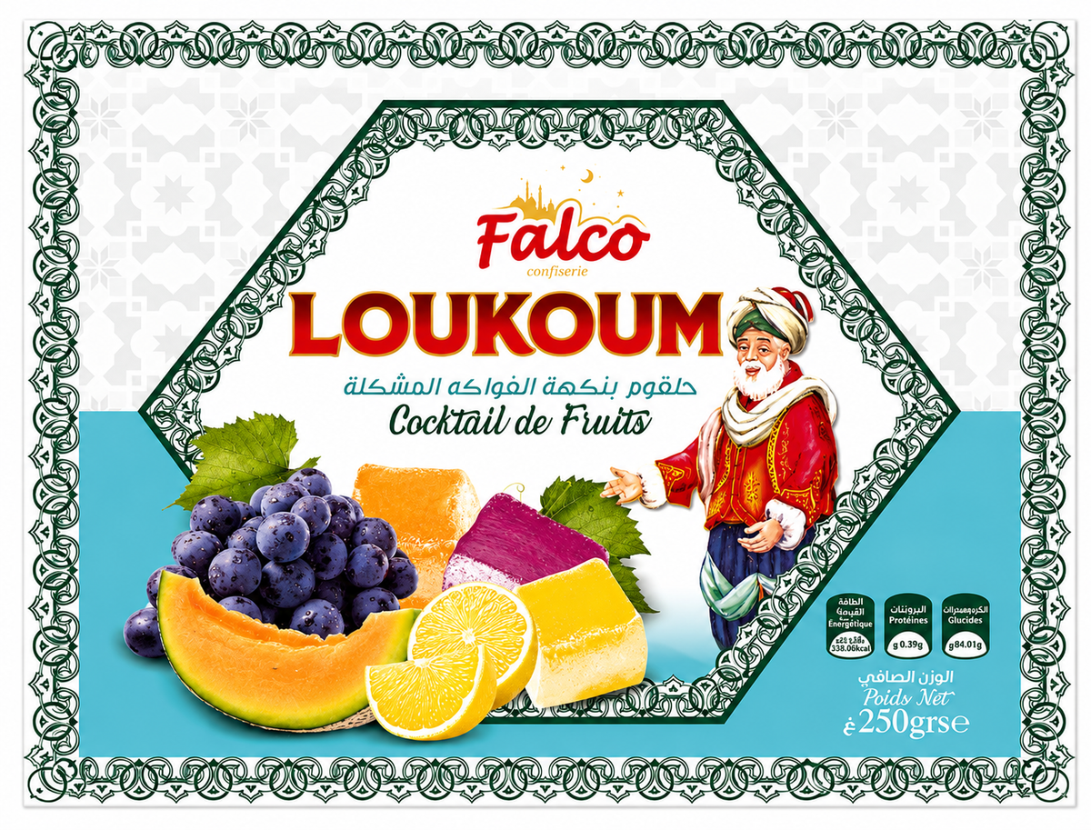 Halawa Lokum 250g - verschiedene Sorten
