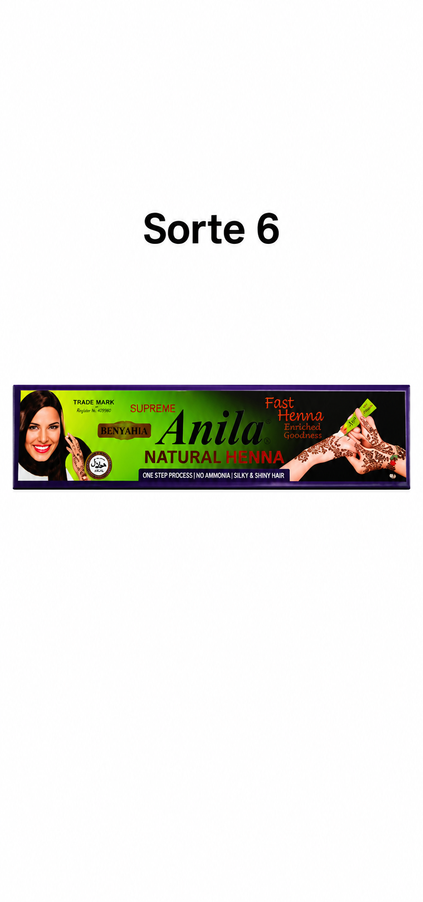 Henna Paste - verschiedene Sorten